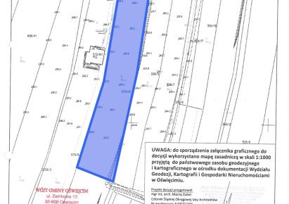 działka na sprzedaż - Oświęcim (gw), Grojec